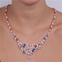 Collana Bysimon Donna in Argento Cubic Zirconia 1402064 - 1402064